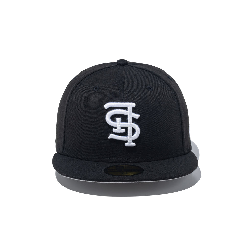 59FIFTY MLB Upside Down セントルイス・カージナルス ブラック