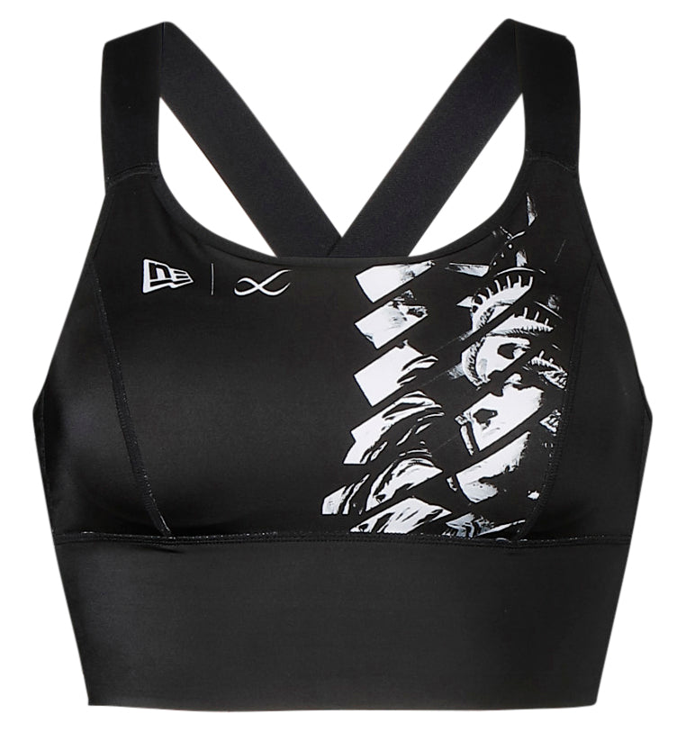 WOMEN'S ブラトップ CW-X × NEW ERA GODDESS ブラック