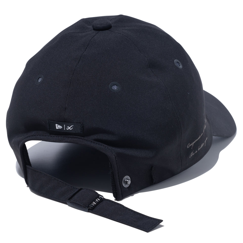 9THIRTY ロングバイザー ノーシーム CW-X × NEW ERA ブラック