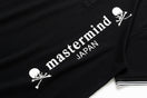 半袖 鹿の子 ポロシャツ mastermind JAPAN マスターマインド・ジャパン SS25 Skull Logo ブラック | ゴルフ