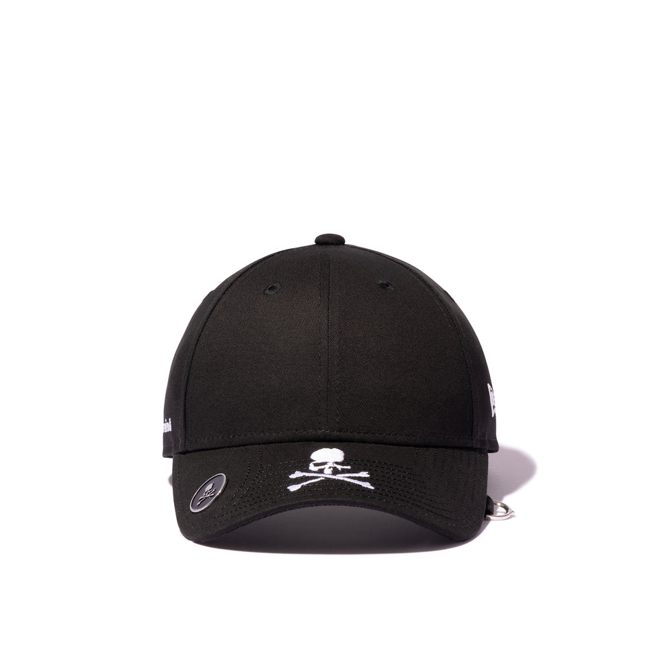9FORTY On Par mastermind JAPAN マスターマインド・ジャパン SS25 Skull Logo ブラック | ゴルフ