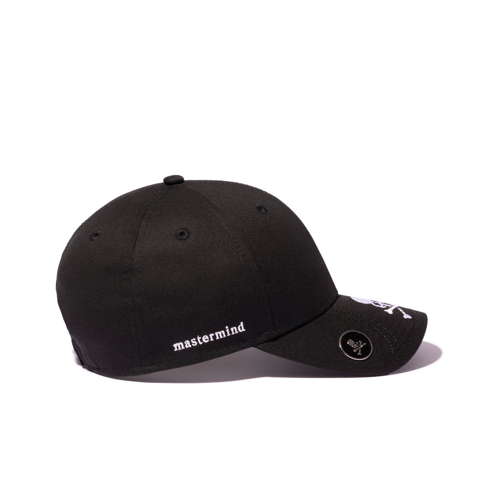 9FORTY On Par mastermind JAPAN マスターマインド・ジャパン SS25 Skull Logo ブラック | ゴルフ