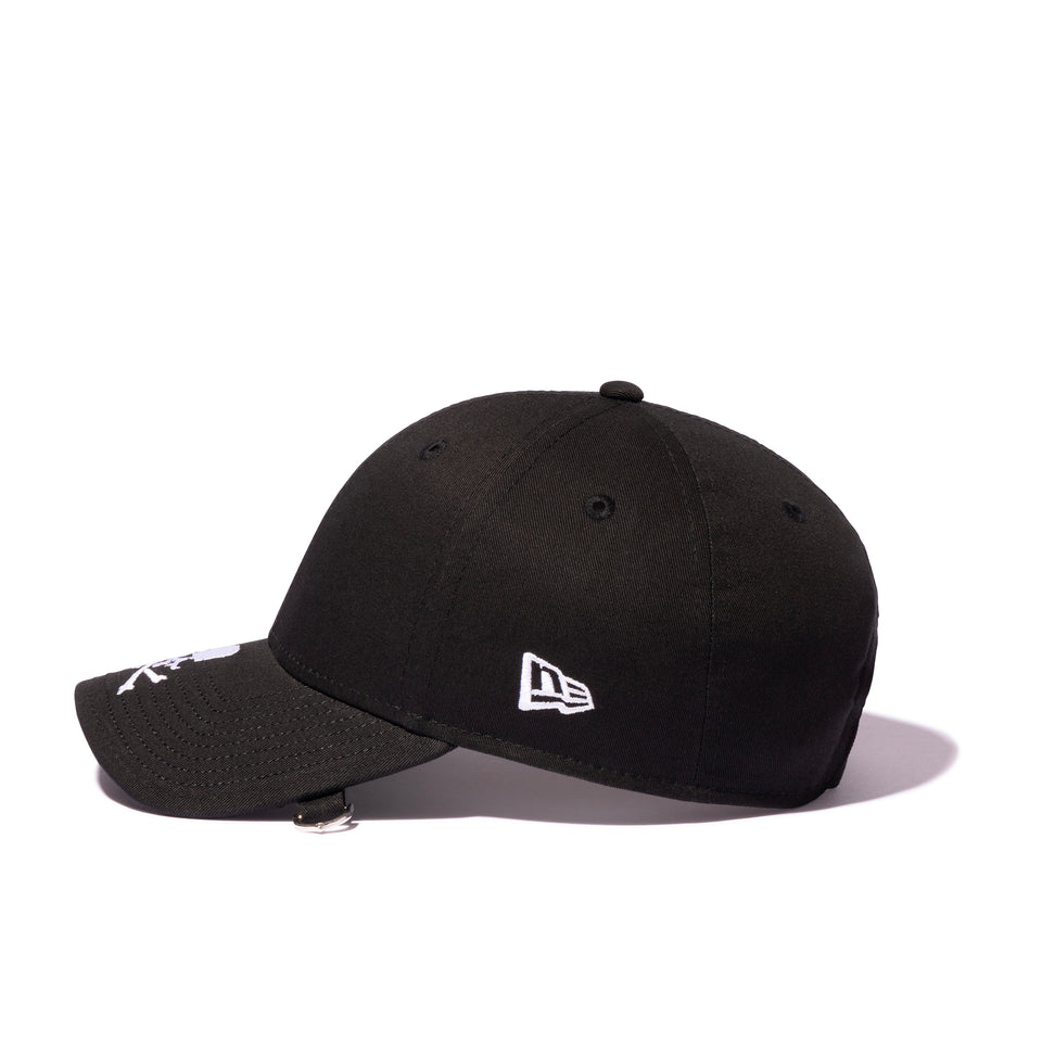 9FORTY On Par mastermind JAPAN マスターマインド・ジャパン SS25 Skull Logo ブラック | ゴルフ