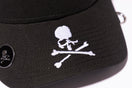 9FORTY On Par mastermind JAPAN マスターマインド・ジャパン SS25 Skull Logo ブラック | ゴルフ
