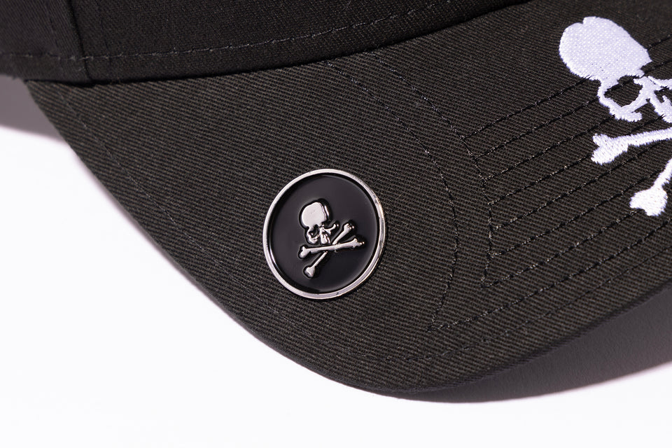 9FORTY On Par mastermind JAPAN マスターマインド・ジャパン SS25 Skull Logo ブラック | ゴルフ
