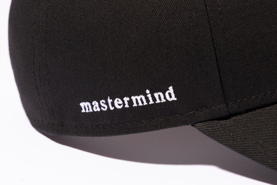 9FORTY On Par mastermind JAPAN マスターマインド・ジャパン SS25 Skull Logo ブラック | ゴルフ