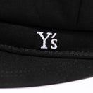 キャスケット Y's SS24 ブラック