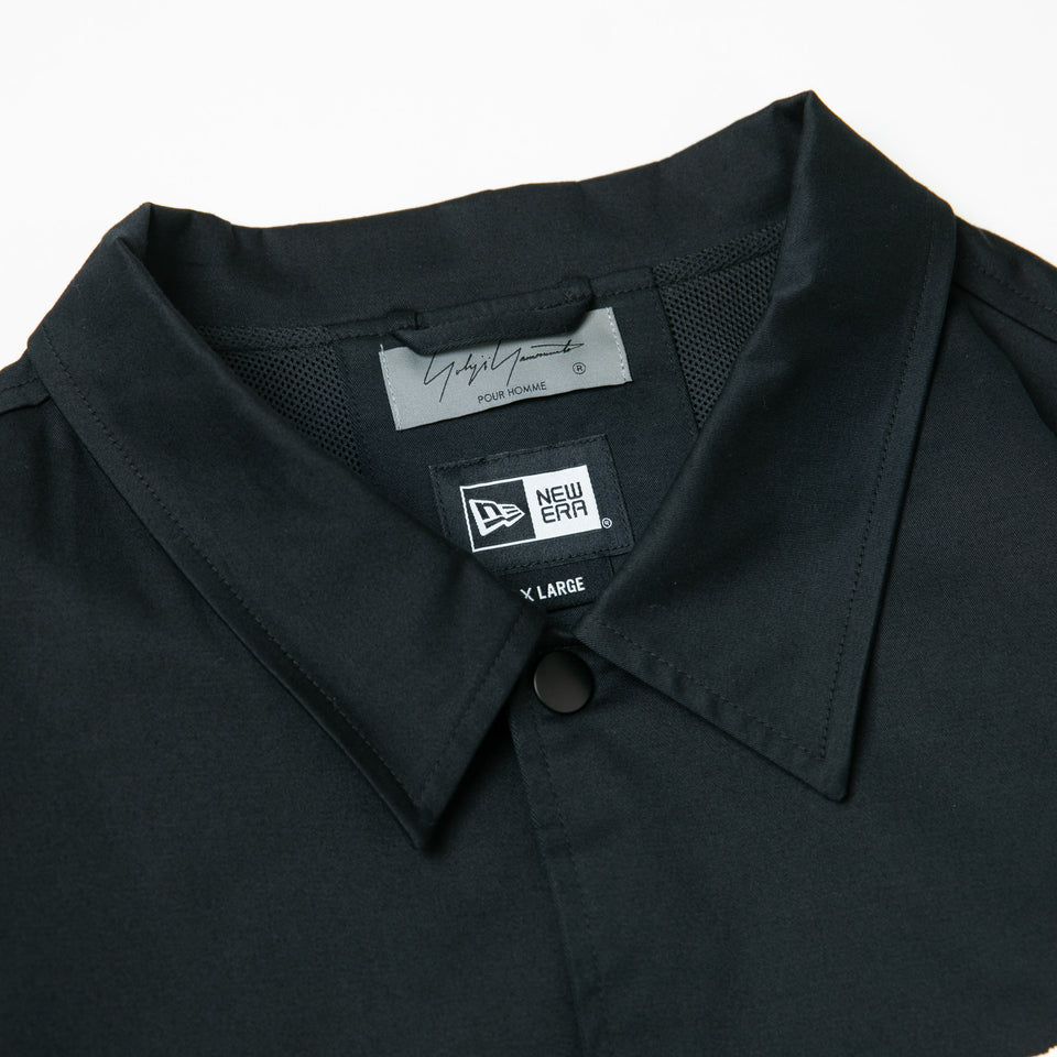 フィールド コーチジャケット Yohji Yamamoto FW23 シグネチャーロゴ Yモチーフ ブラック