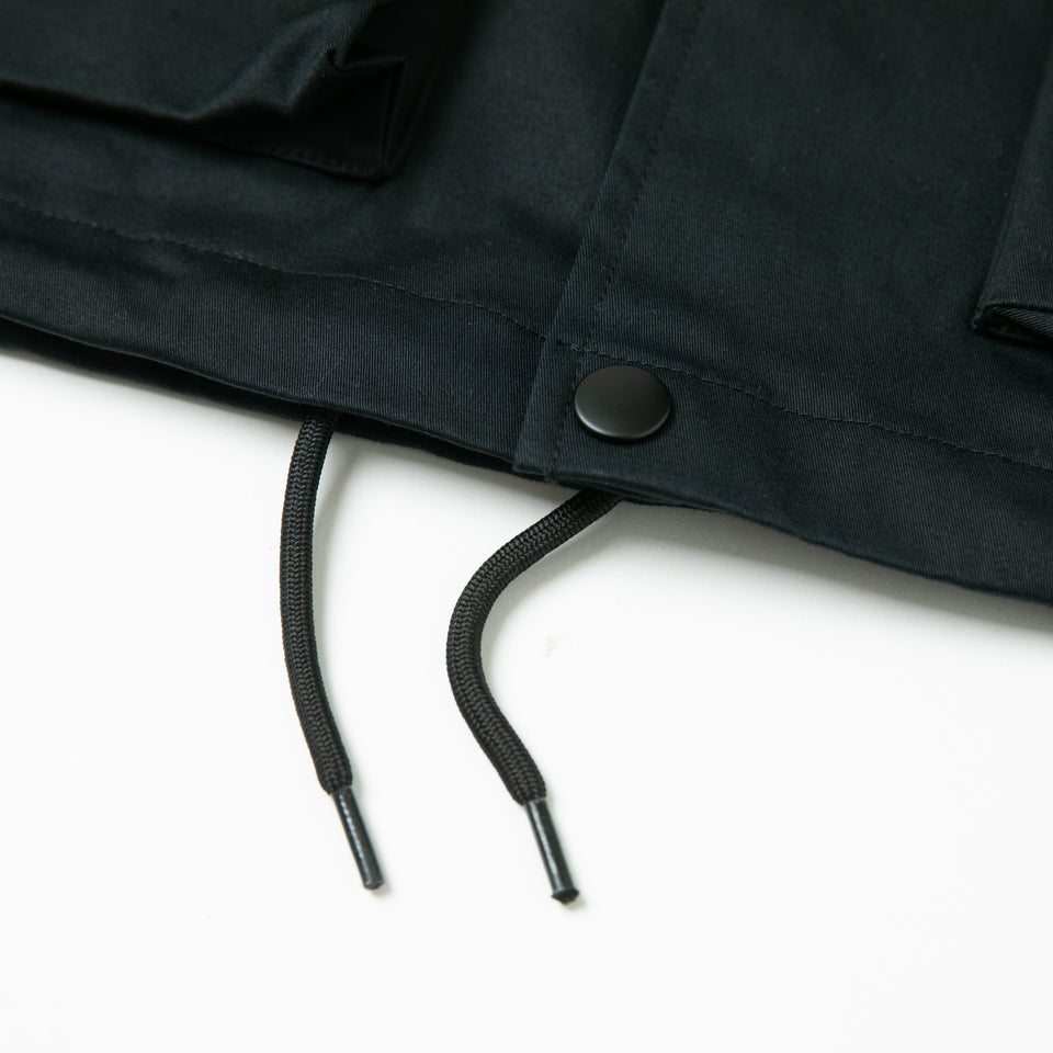 フィールド コーチジャケット Yohji Yamamoto FW23 シグネチャーロゴ Yモチーフ ブラック