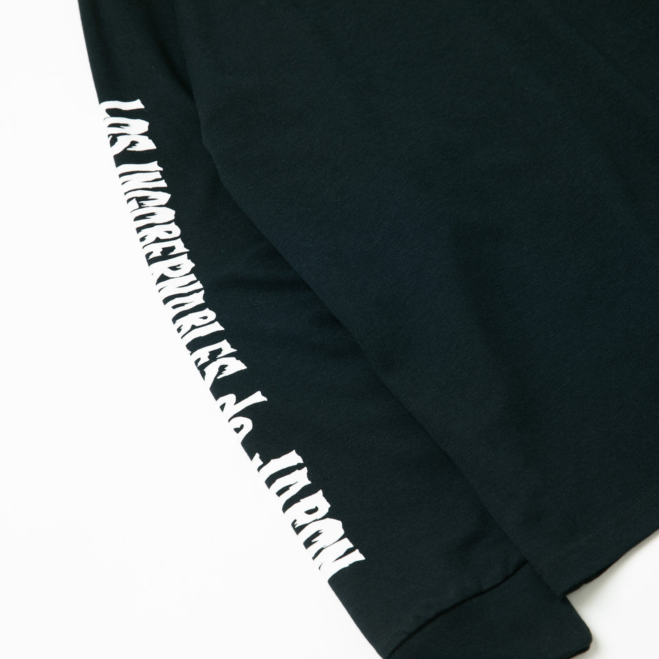 長袖 オーバーサイズド パフォーマンス Tシャツ 新日本プロレスリング LOS INGOBERNABLES de JAPON ブラック