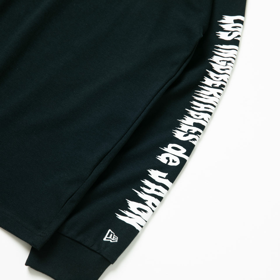 長袖 オーバーサイズド パフォーマンス Tシャツ 新日本プロレスリング LOS INGOBERNABLES de JAPON ブラック