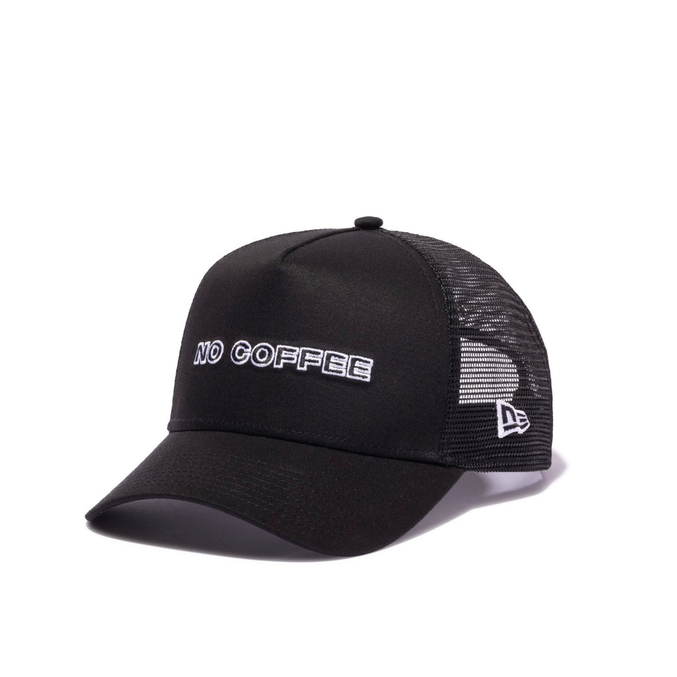 9FORTY A-Frame トラッカー NO COFFEE SS24 ブラック