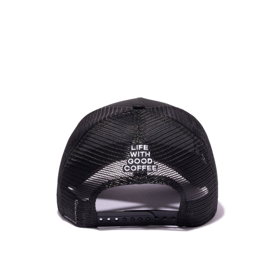 9FORTY A-Frame トラッカー NO COFFEE SS24 ブラック