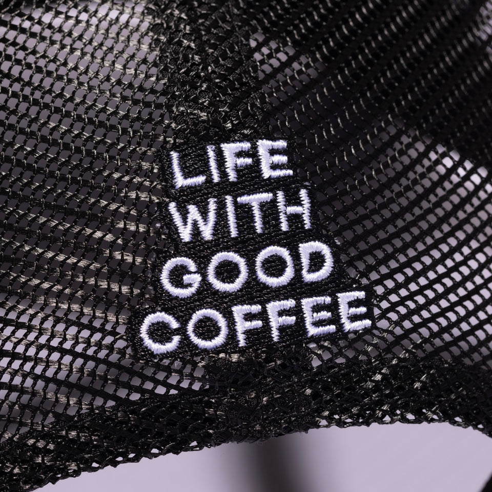 9FORTY A-Frame トラッカー NO COFFEE SS24 ブラック