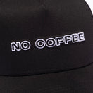 9FORTY A-Frame トラッカー NO COFFEE SS24 ブラック