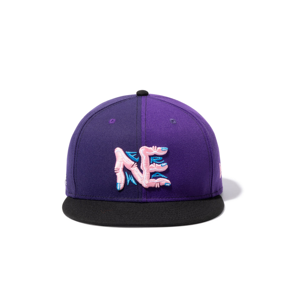 9FIFTY COOKIE NEロゴ パープル / ブラック