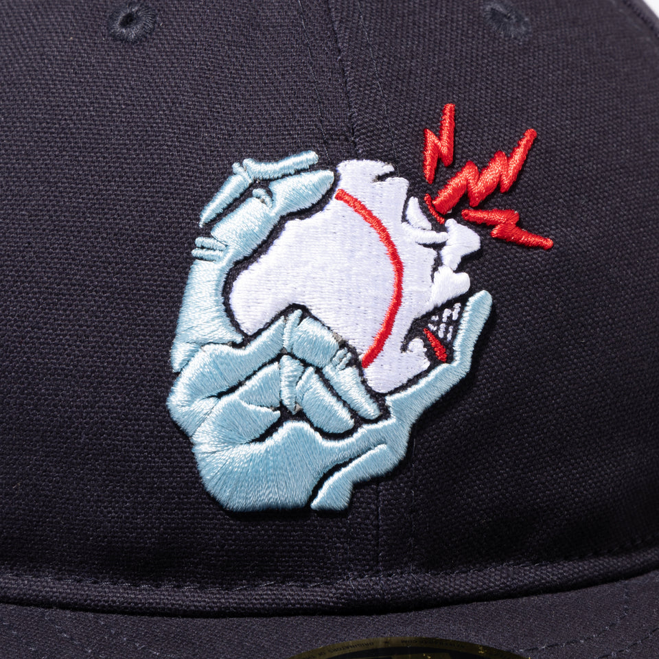 RC 59FIFTY COOKIE ボールフィンガーロゴ ネイビー