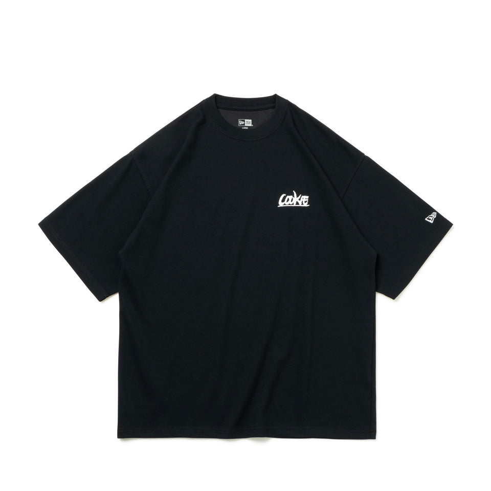 半袖 オーバーサイズド パフォーマンス Tシャツ COOKIE ボールフィンガー NEロゴ ブラック