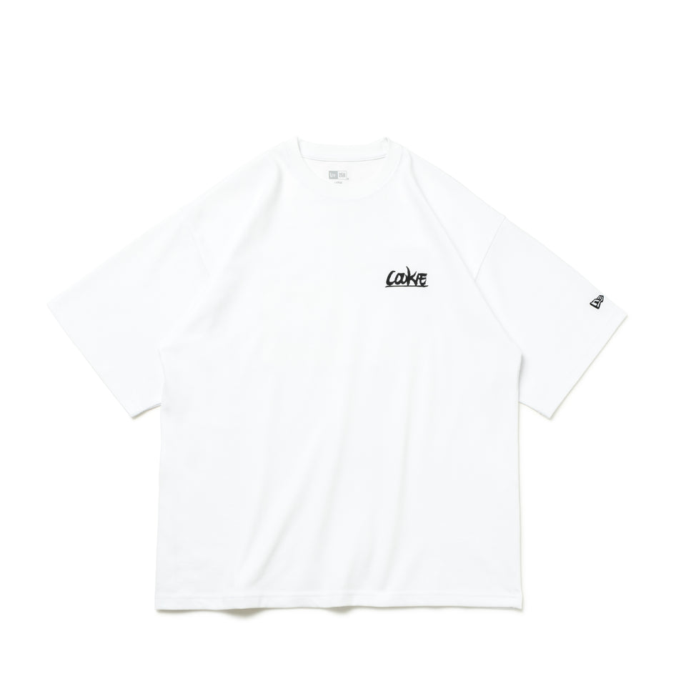 半袖 オーバーサイズド パフォーマンス Tシャツ COOKIE NEロゴ ホワイト