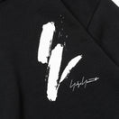 裏毛 オーバーサイズド プルオーバーフーディー Yohji Yamamoto FW23 シグネチャーロゴ Yモチーフ ブラック