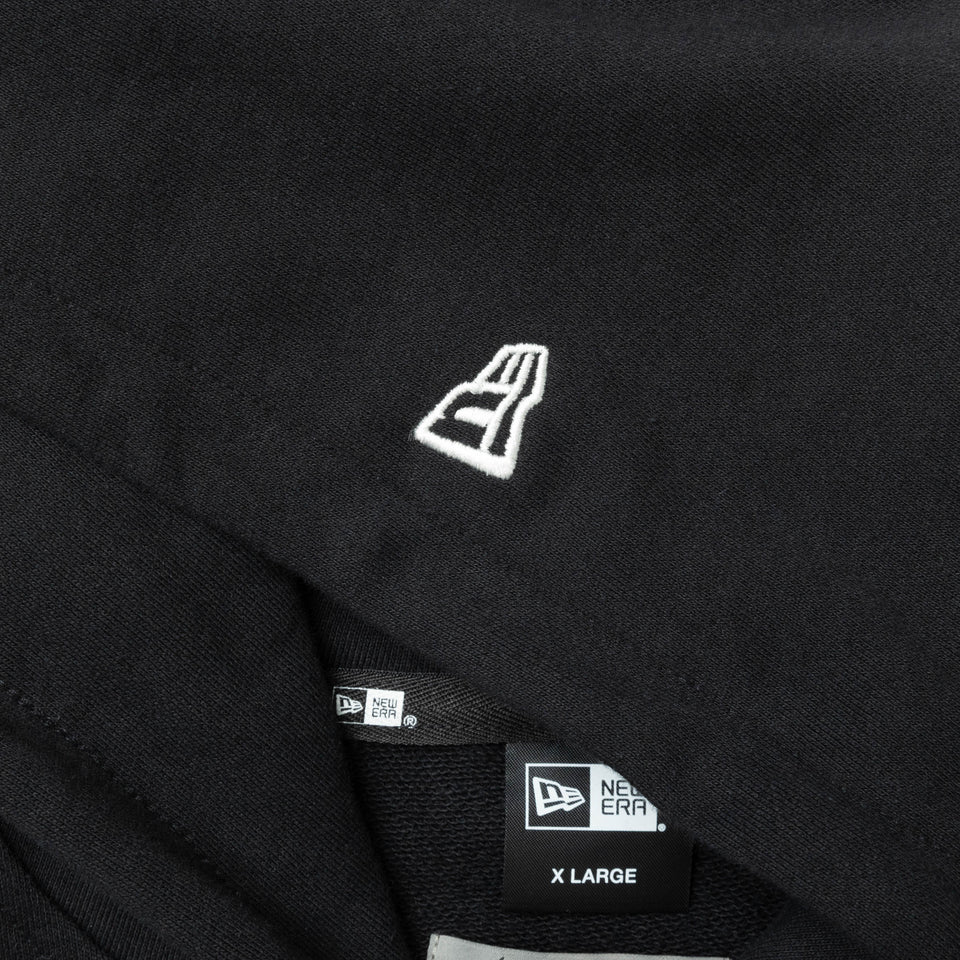 裏毛 オーバーサイズド プルオーバーフーディー Yohji Yamamoto FW23 シグネチャーロゴ Yモチーフ ブラック