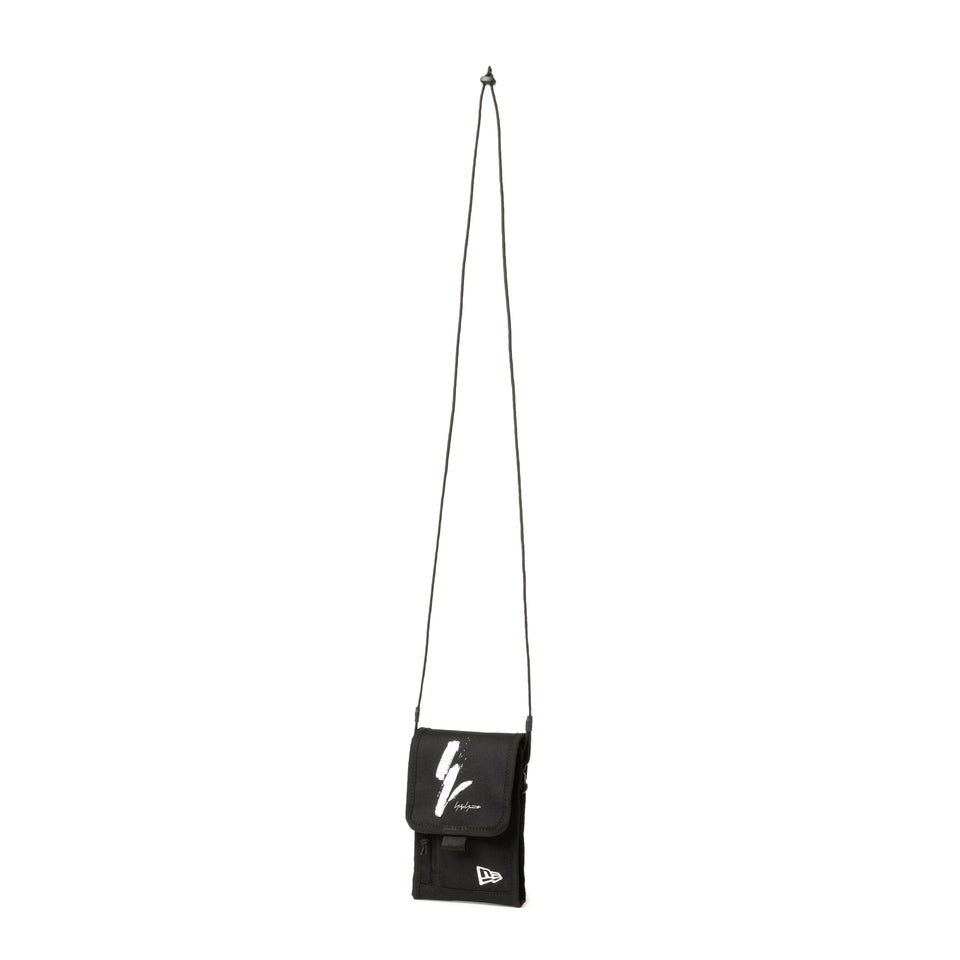 ネックポーチ 0.3L Yohji Yamamoto FW23 シグネチャーロゴ Yモチーフ ブラック