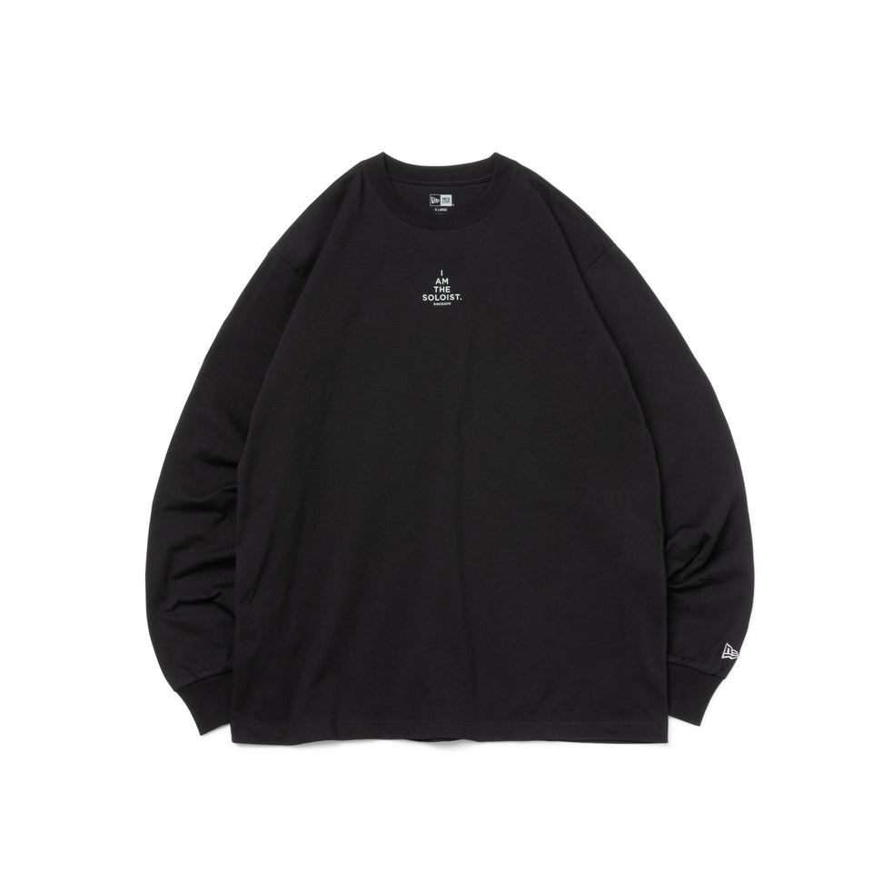 長袖 コットン Tシャツ TAKAHIROMIYASHITATheSoloist. SS24 ブラック レギュラーフィット