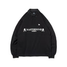 【ゴルフ】 長袖 ラグビーシャツ MASTERMIND WORLD ブラック