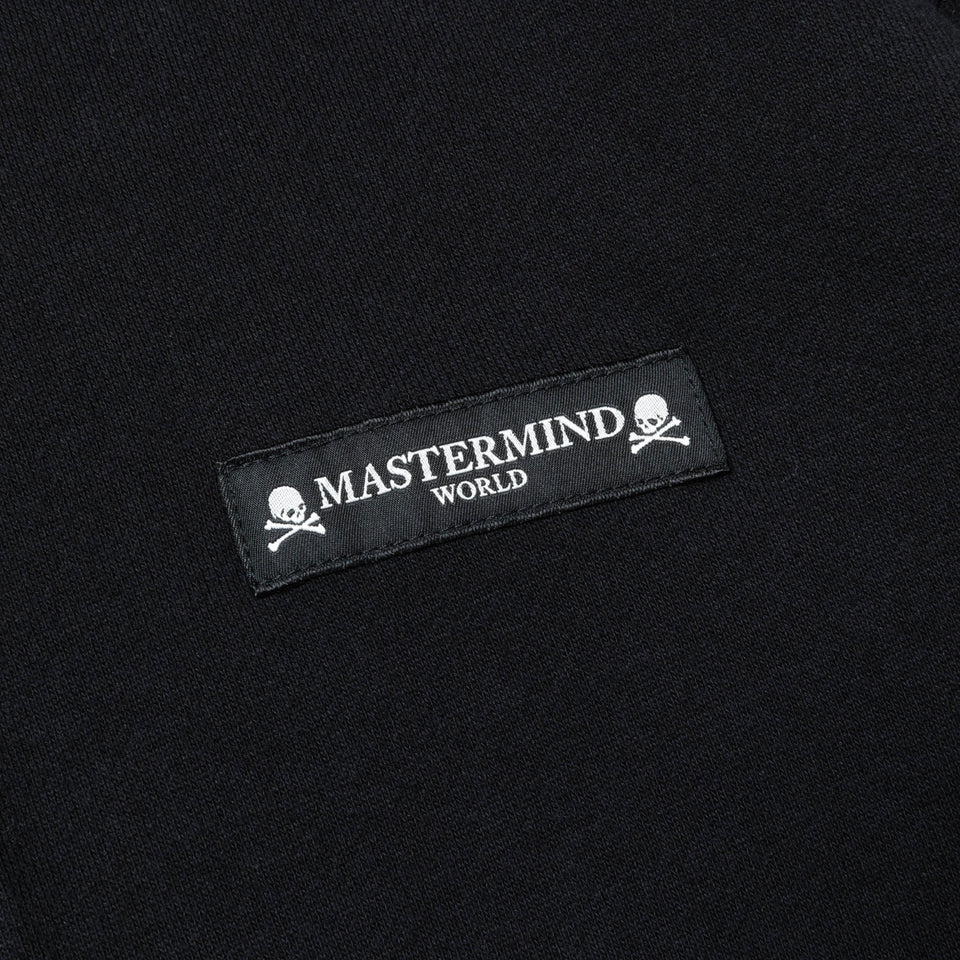 スウェット フルジップ フーディー MASTERMIND WORLD SS24 ブラック