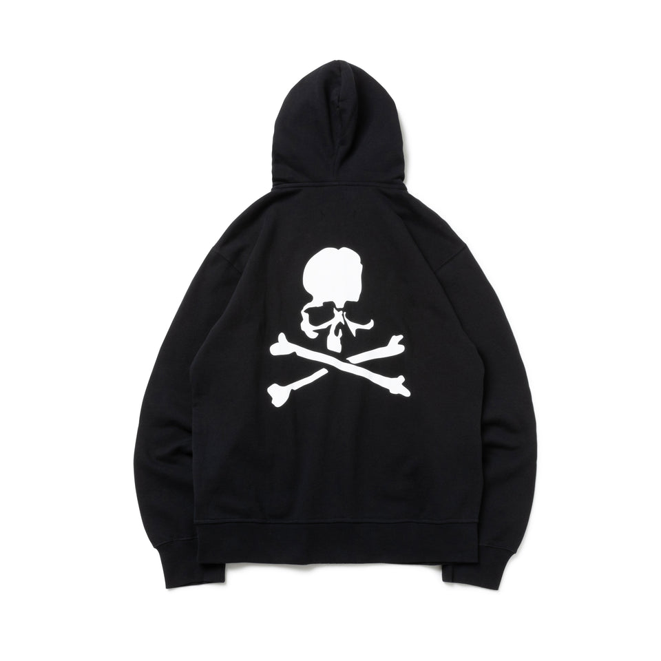 スウェット フルジップ フーディー MASTERMIND WORLD SS24 ブラック