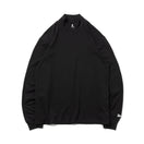 【ゴルフ】 長袖 ミッドネック パフォーマンス Tシャツ MASTERMIND WORLD ブラック