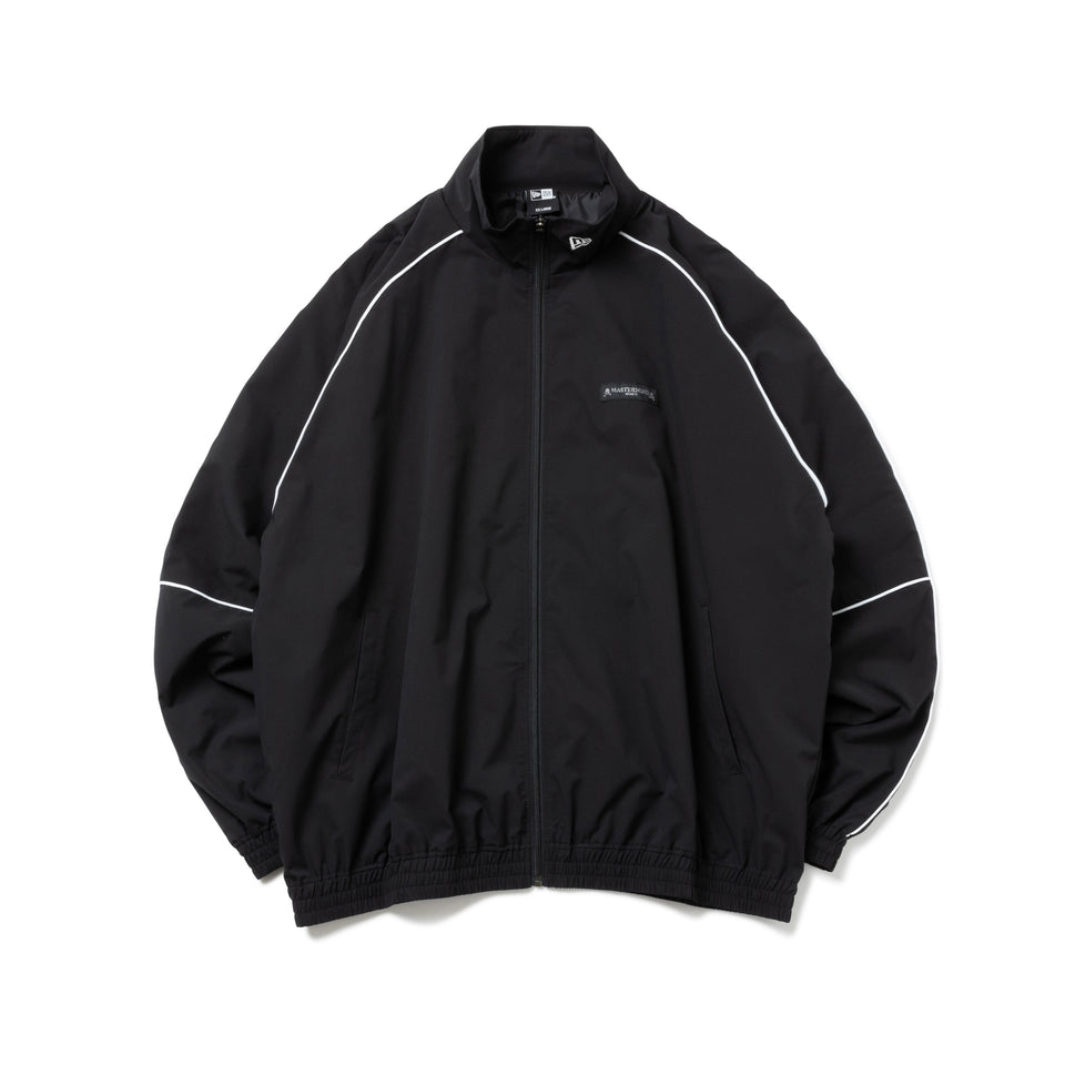 オーバーサイズド パイピング トラックパンツ MASTERMIND WORLD SS24 ブラック