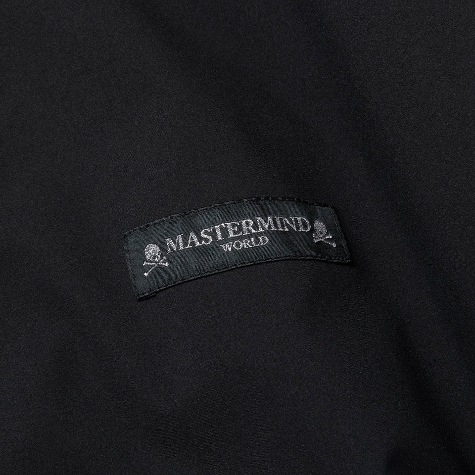 オーバーサイズド パイピング トラックパンツ MASTERMIND WORLD SS24 ブラック