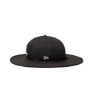 フィッテド ロングブリムハット TAKAHIROMIYASHITATheSoloist. SS24 ブラック