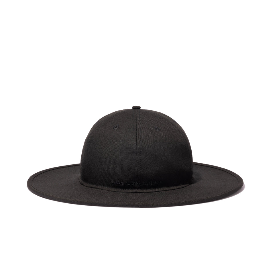 フィッテド ロングブリムハット TAKAHIROMIYASHITATheSoloist. SS24 ブラック