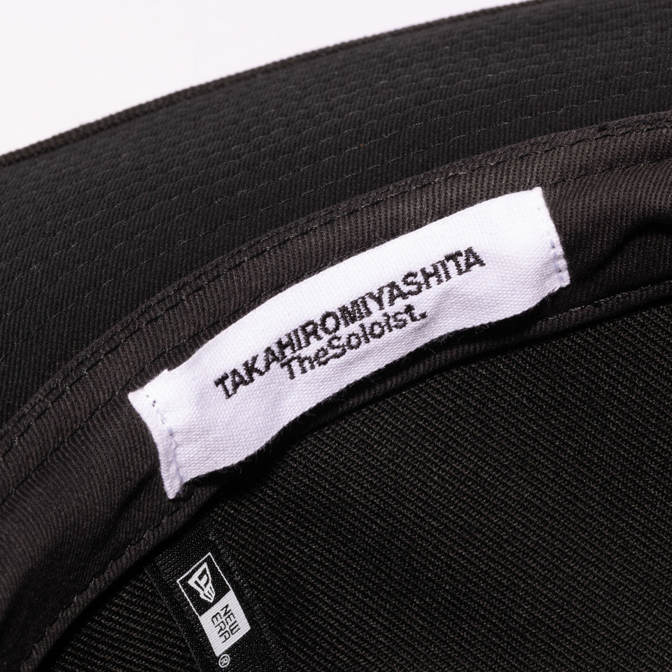 フィッテド ロングブリムハット TAKAHIROMIYASHITATheSoloist. SS24 ブラック