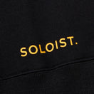 裏毛 スウェット プルオーバーフーディー TAKAHIROMIYASHITATheSoloist. x Yomiuri Giants ブラック × オレンジ