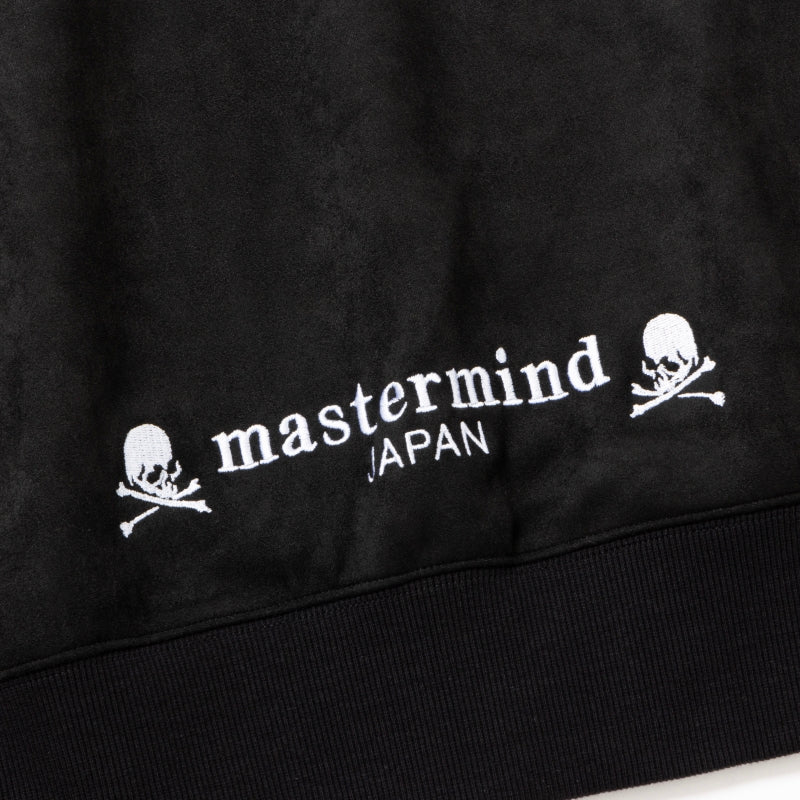 プルオーバーフーディー mastermind JAPAN マスターマインド・ジャパン FW24 ポリスウェード ブラック