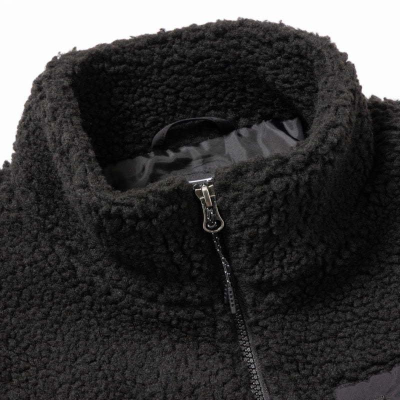 ボアブルゾン mastermind JAPAN マスターマインド・ジャパン FW24 ブラック