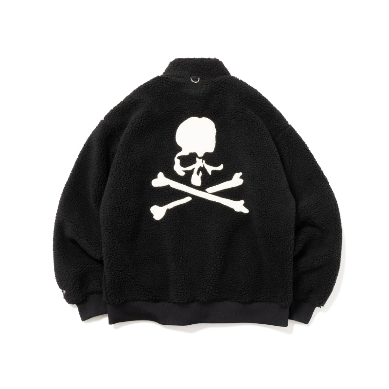 ボアブルゾン mastermind JAPAN マスターマインド・ジャパン FW24 ブラック