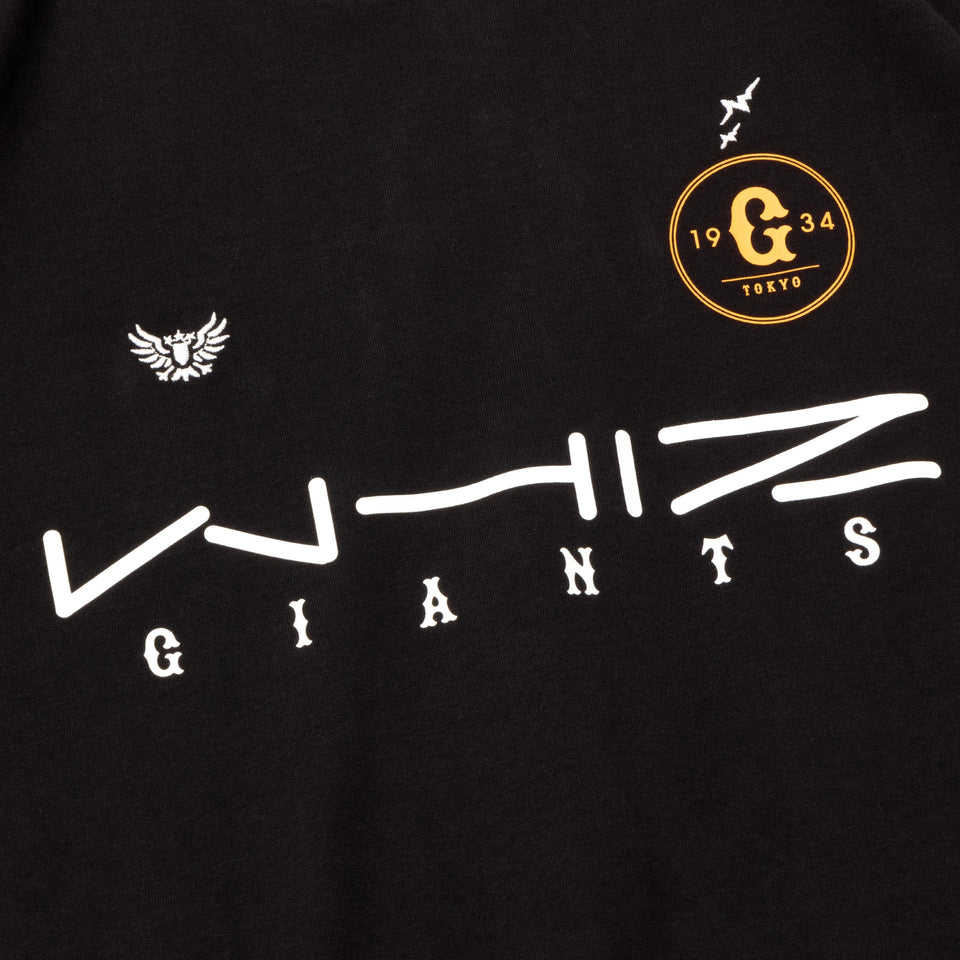 半袖 コットン Tシャツ WHIZLIMITED × 読売ジャイアンツ ブラック レギュラーフィット