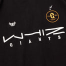 半袖 コットン Tシャツ WHIZLIMITED × 読売ジャイアンツ ブラック レギュラーフィット