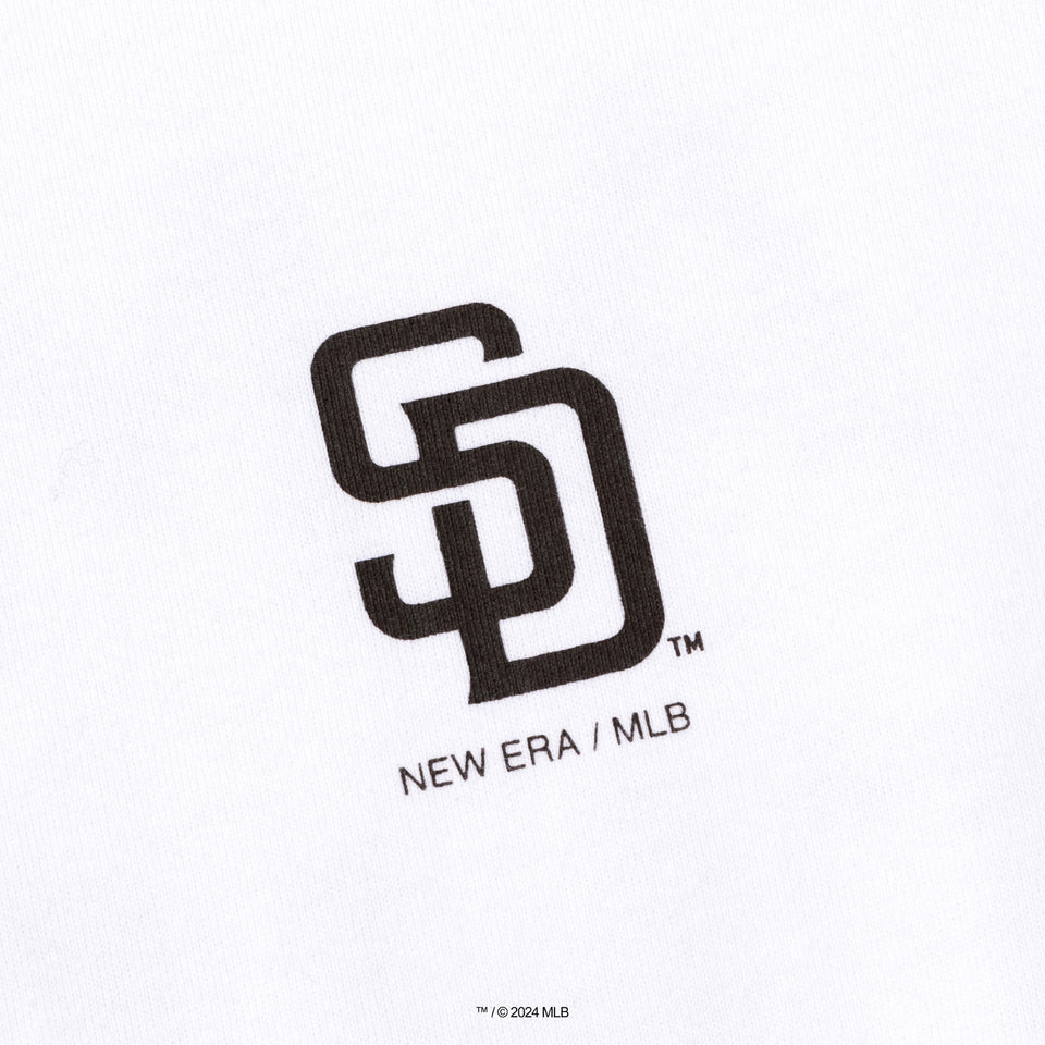 半袖 コットン Tシャツ MLB x TAKAHIROMIYASHITATheSoloist. サンディエゴ・パドレス ホワイト レギュラーフィット
