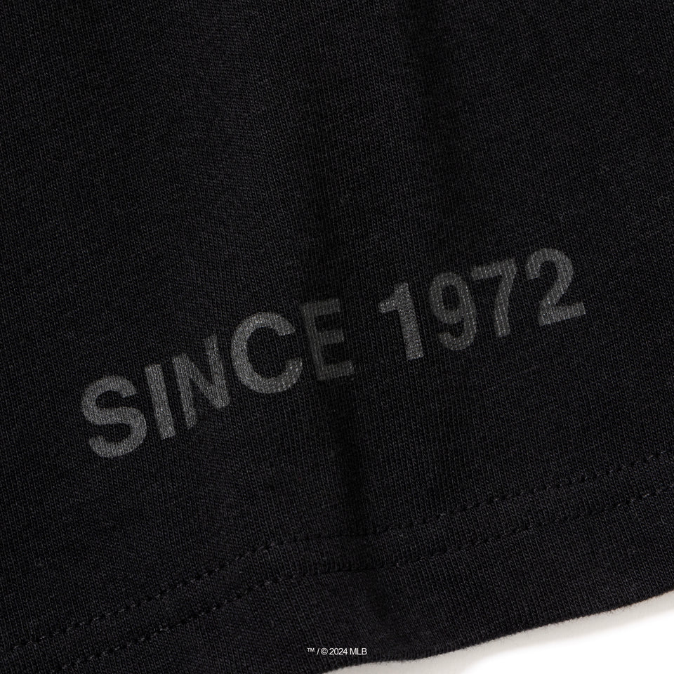 長袖 コットン Tシャツ MLB x TAKAHIROMIYASHITATheSoloist. テキサス・レンジャーズ ブラック レギュラーフィット