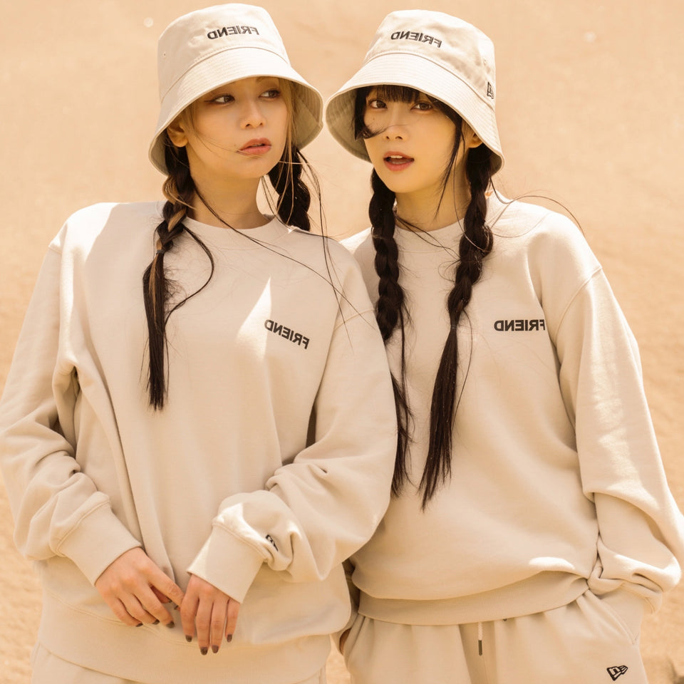 裏毛 スウェット クルーネック 重盛さと美feat.友達 FRIEND ストーン