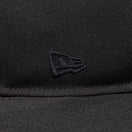 フィッテド ロングブリムハット Y's FW24 ブラック × ブラック