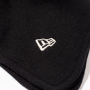 ポンポンニット イヤーフラップ Ear Flap Y's FW24 ブラック
