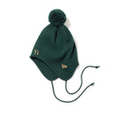 ポンポンニット イヤーフラップ Ear Flap Y's FW24 グリーン