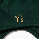 ポンポンニット イヤーフラップ Ear Flap Y's FW24 グリーン