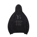 裏毛 プルオーバーフーディー Y's FW24 ブラック